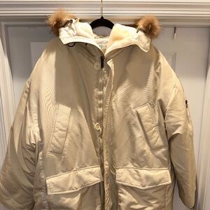 Azzure Denim Down Parka size 2XL